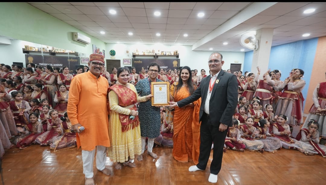 Vividha Academy Sets World Record in Kathak