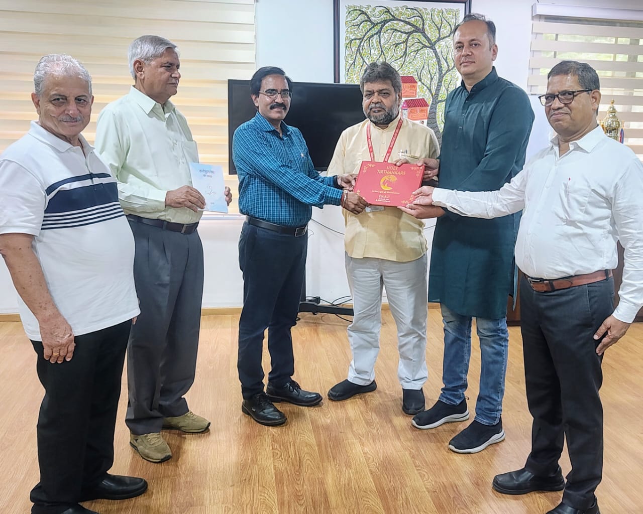 ‘Pavitra Tirthankar’ Book Released at Barkatullah University