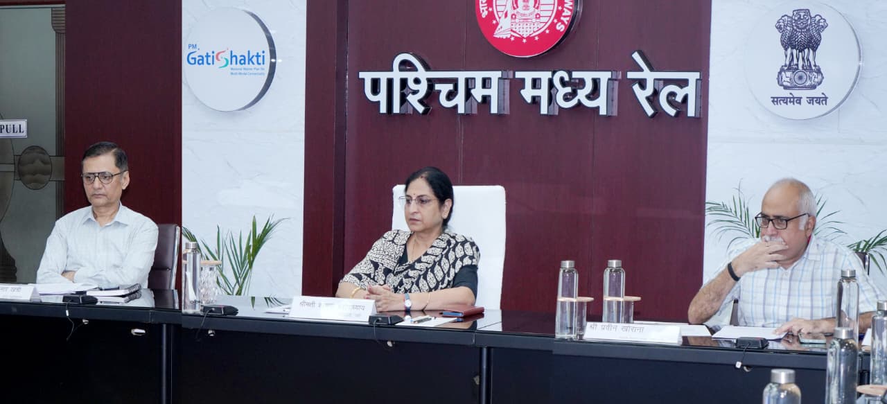 The General Manager of West Central Railway conducted an inspection of safety measures and passenger amenities.