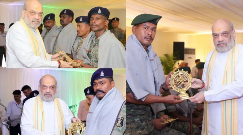 Amit Shah honours forces, vows LWE-free India