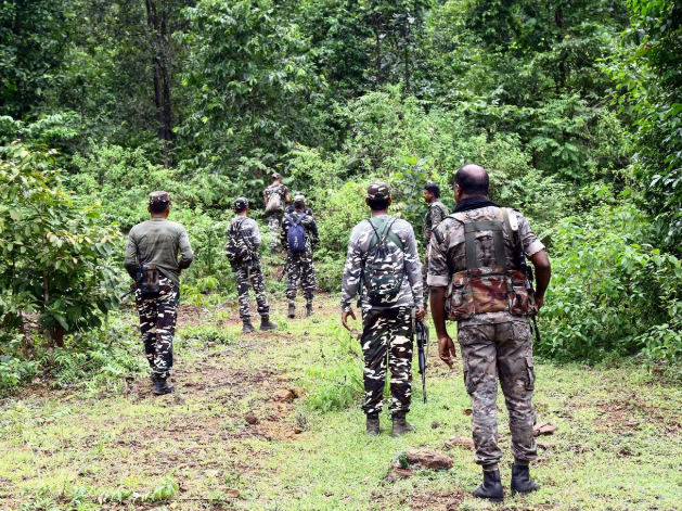 Gunfight Between Naxals and Security Forces in Sukma