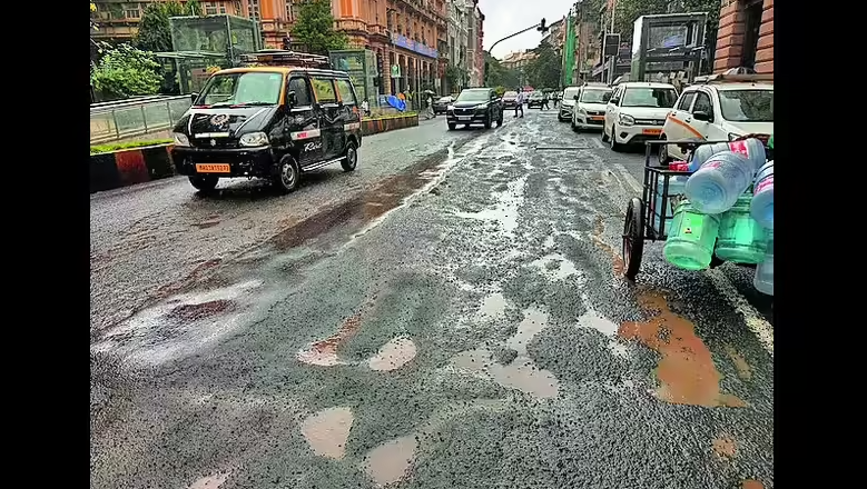 Mumbai Rains Wash Away Restored DN Road