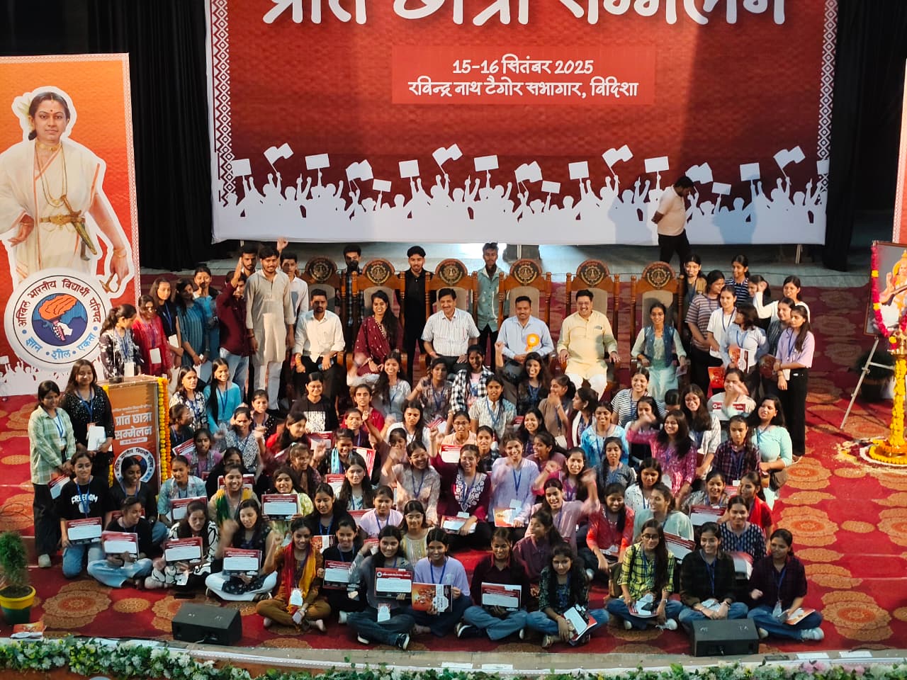 ABVP Madhya Bharat Pradesh Student Conference Concludes in Vidisha