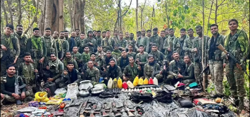 Abujhmarh & Bastar Declared Naxal-Free, 170 Rebels to Surrender