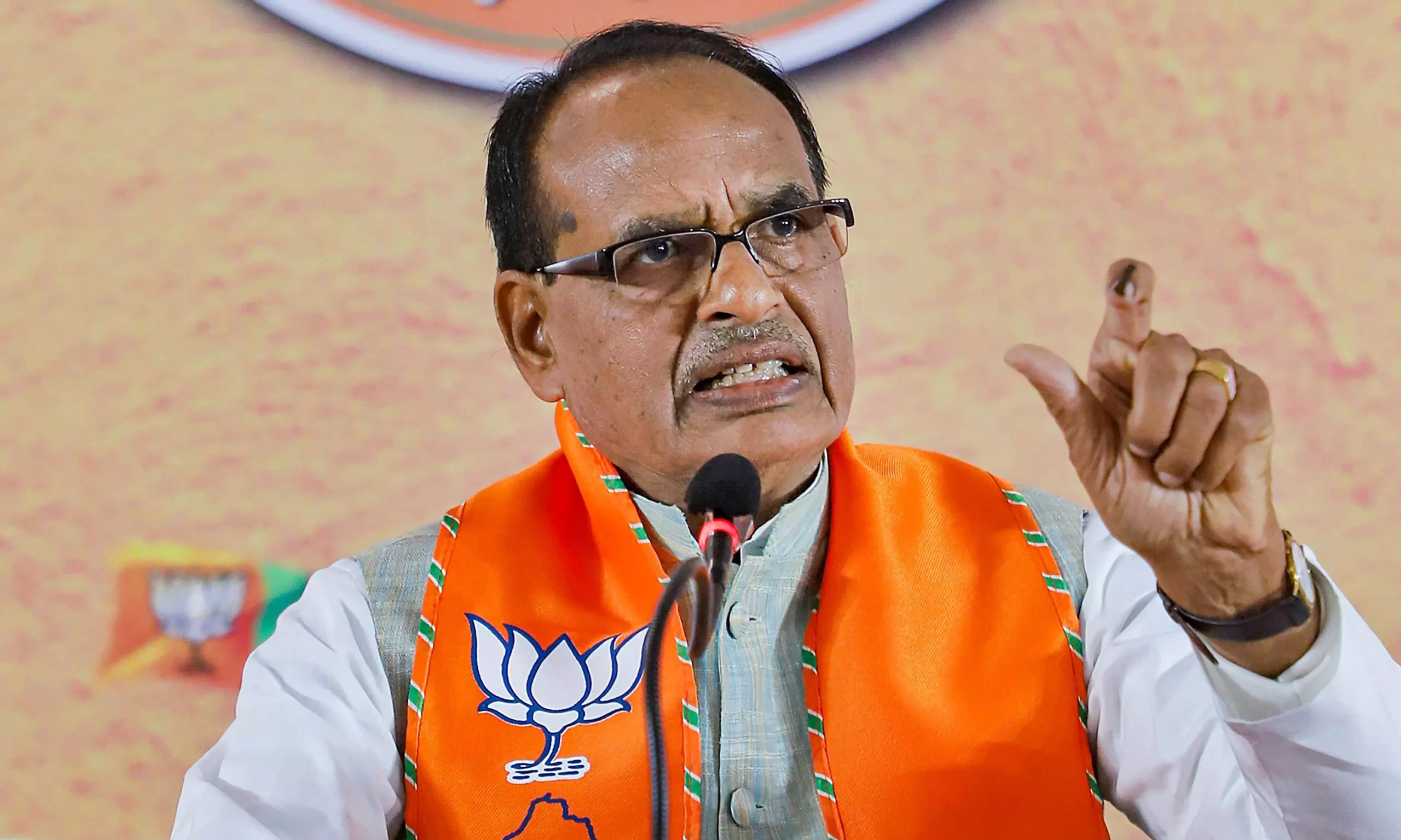 Security Tightened at Shivraj Chouhan’s Residence