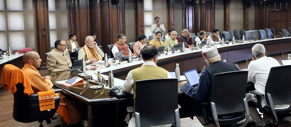 CM Yogi Adityanath Holds Cabinet Meeting