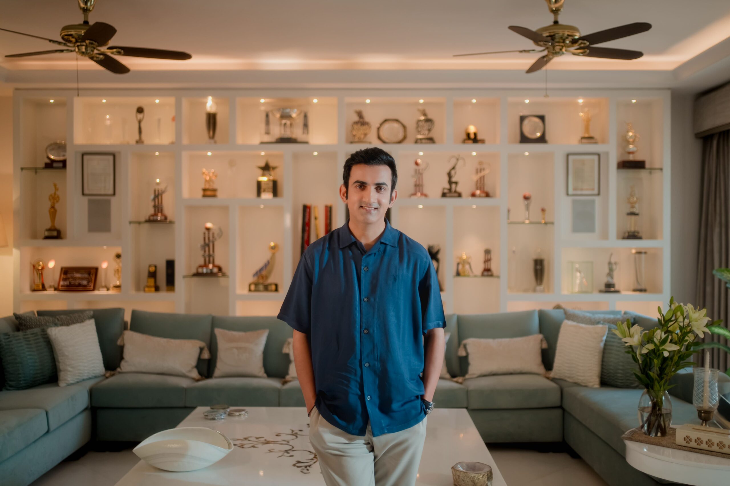 Gautam Gambhir’s Serene Delhi Home Revealed