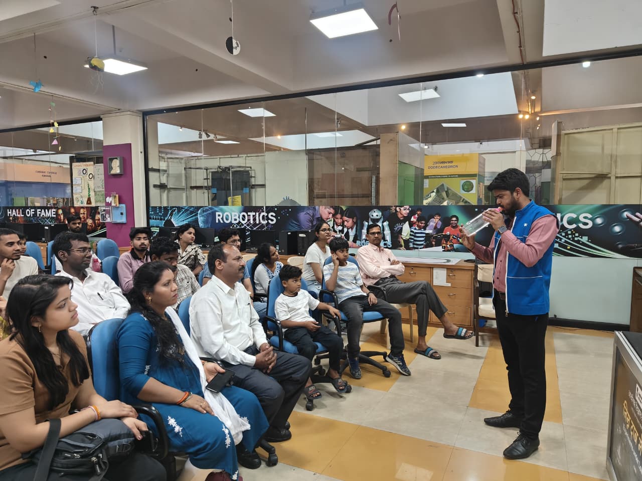 Low-Pressure Experiment Successfully Conducted at Regional Science Centre Bhopal