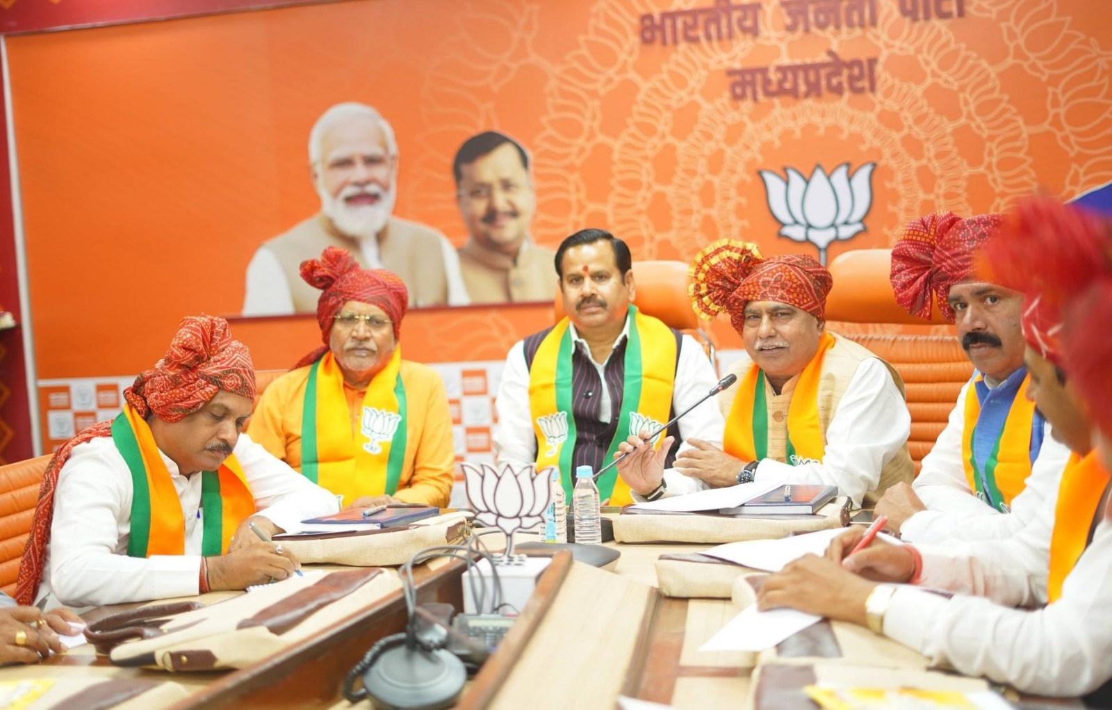 Meeting of Newly Appointed State Office-Bearers of BJP Kisan Morcha Concluded