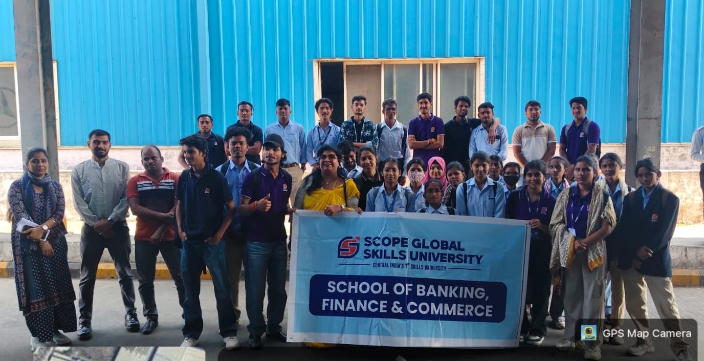 Scope Global Skills University Students Visit Oswal Denim