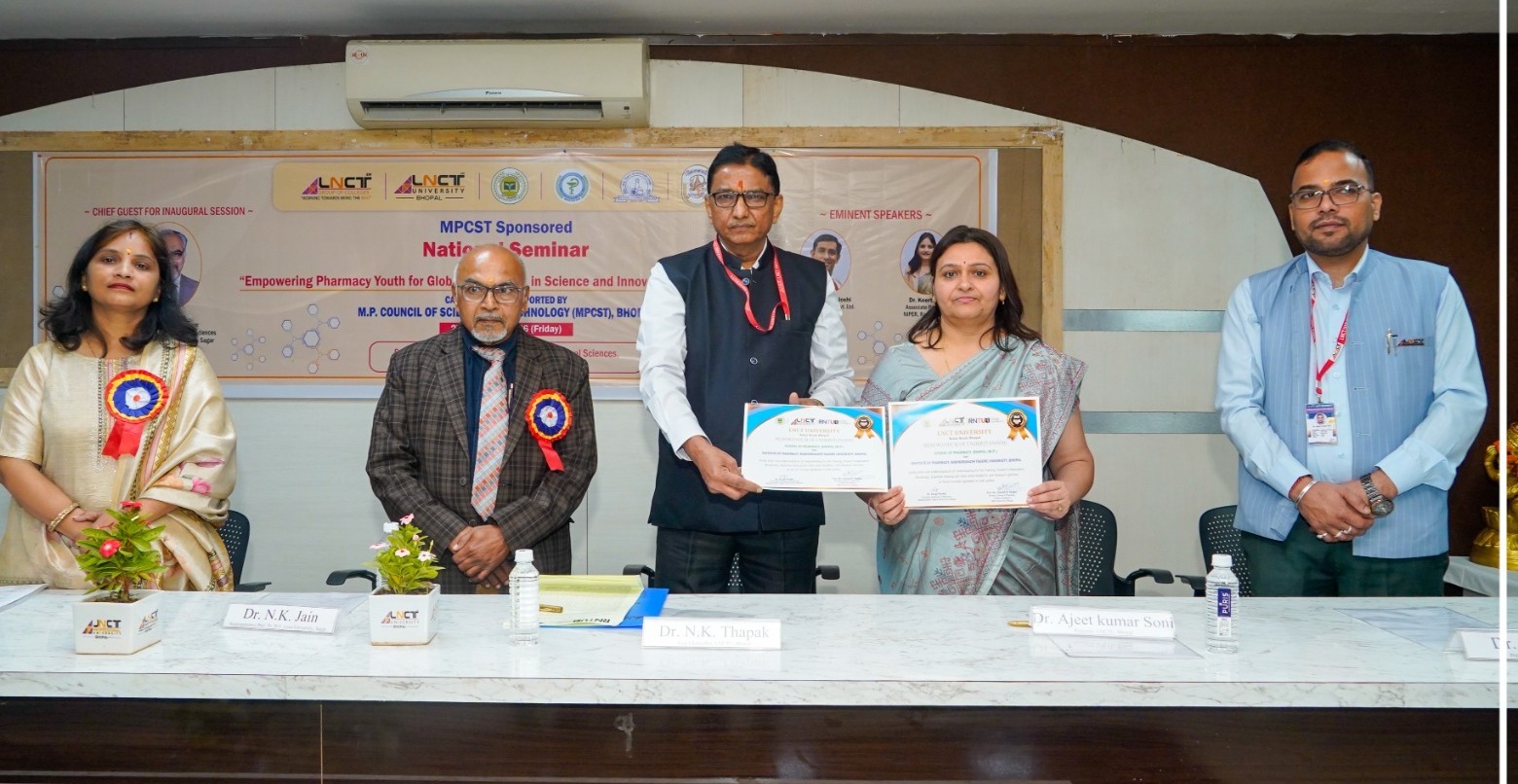 “MP-CST Sponsored National Seminar Organized at LNCT University”