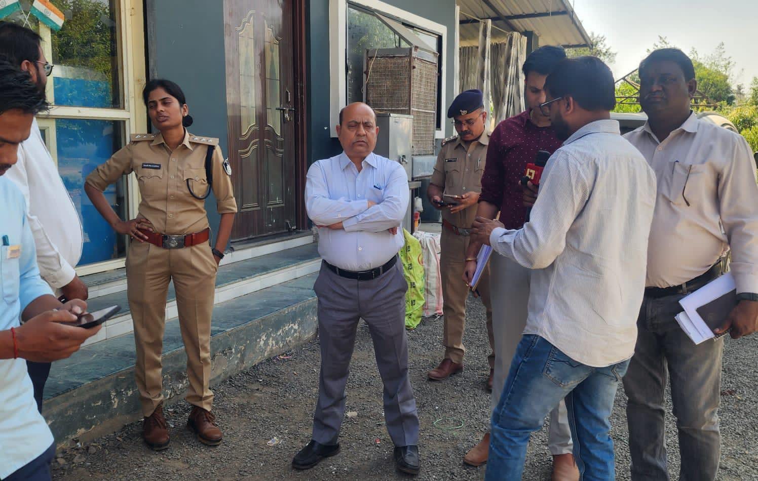 SDM Inspects Gas Agencies in Berasia