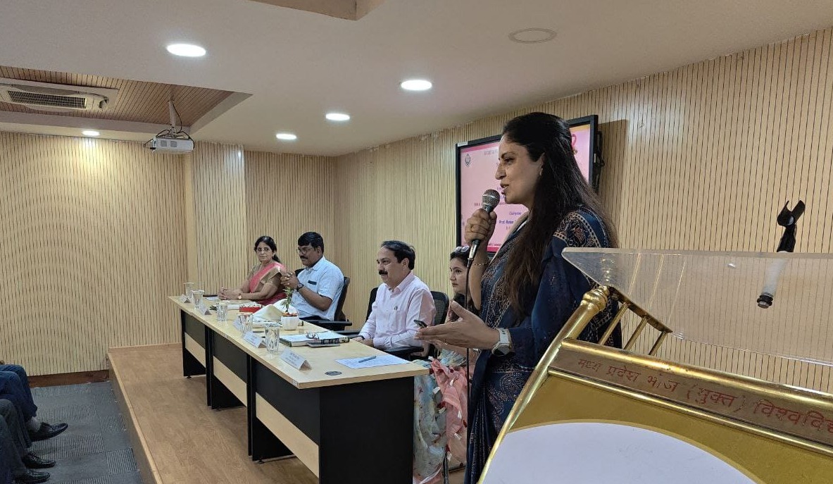 Cancer Awareness Program Organized at Madhya Pradesh Bhoj (Open) University