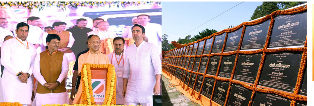 Yogi Adityanath Launches Development Projects in Muzaffarnagar