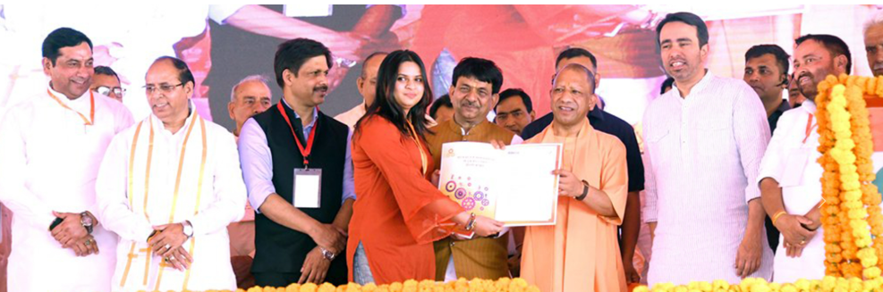 Yogi Adityanath Launches Development Projects in Muzaffarnagar