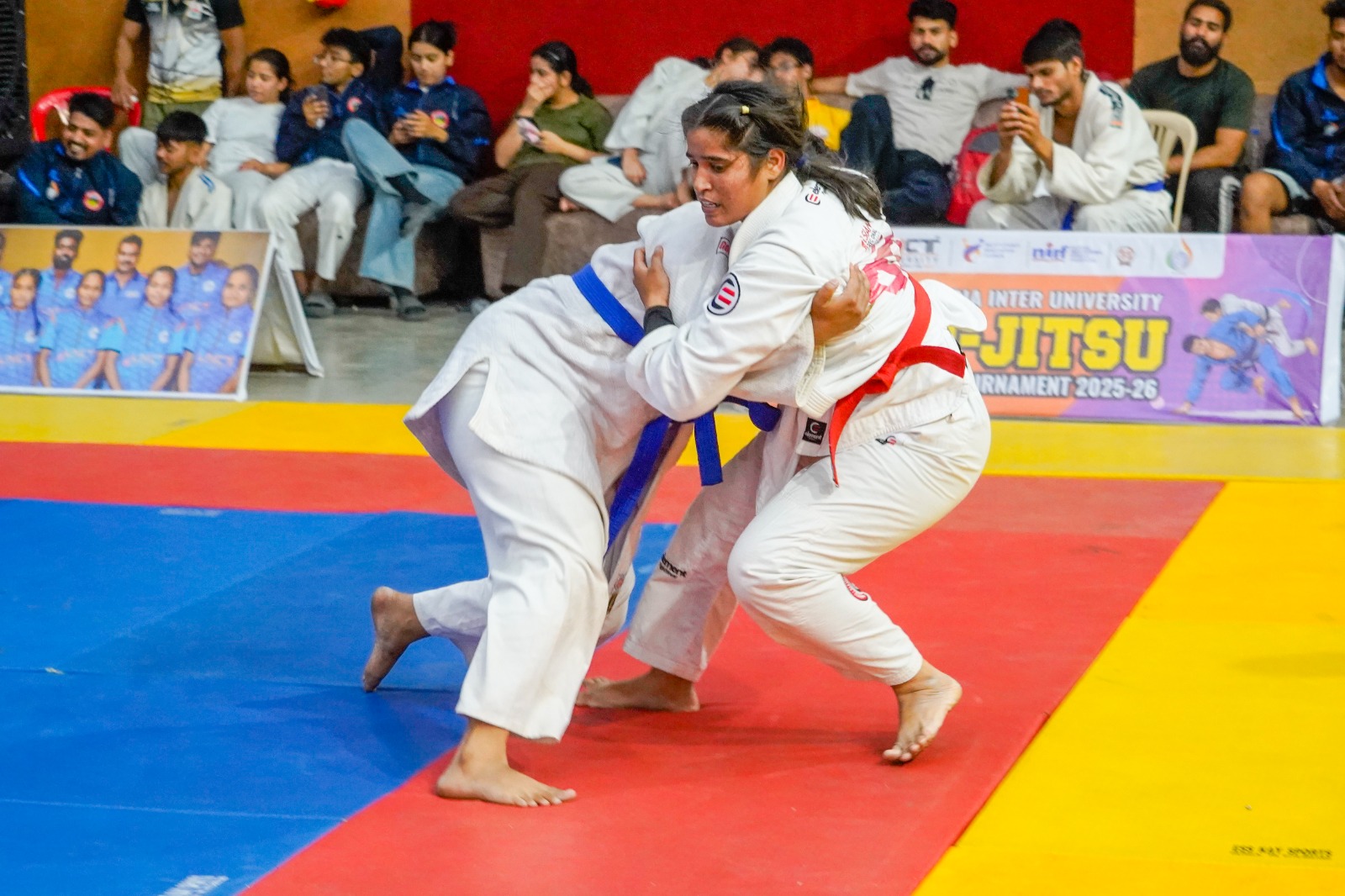 All India Inter-University Jiu-Jitsu Championship organized at LNCT University.