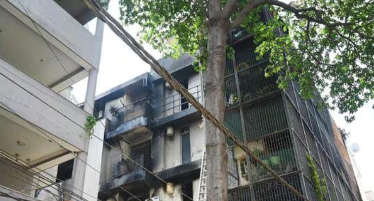 Vivek Vihar Fire Probe Into Building Violations