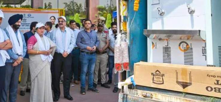 Delhi Launches Mobile Heat Relief Units