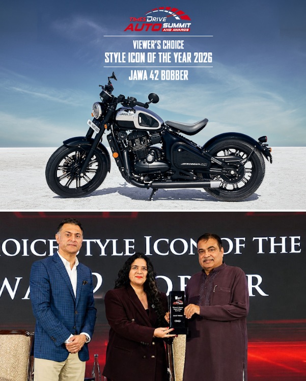Jawa 42 Bobber Wins Style Icon Award Jawa 42 Bobber Wins Style Icon Award