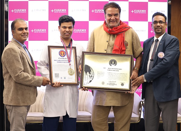 Eugenix Sets World Hair Transplant Record Eugenix Sets World Hair Transplant Record