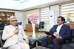 Prof. Karunesh Kumar Shukla, Director of MANIT Bhopal, during an exclusive interview with ITDC India ePress discussing Vision 2030, engineering education, NEP 2020, research, startups and sustainability.