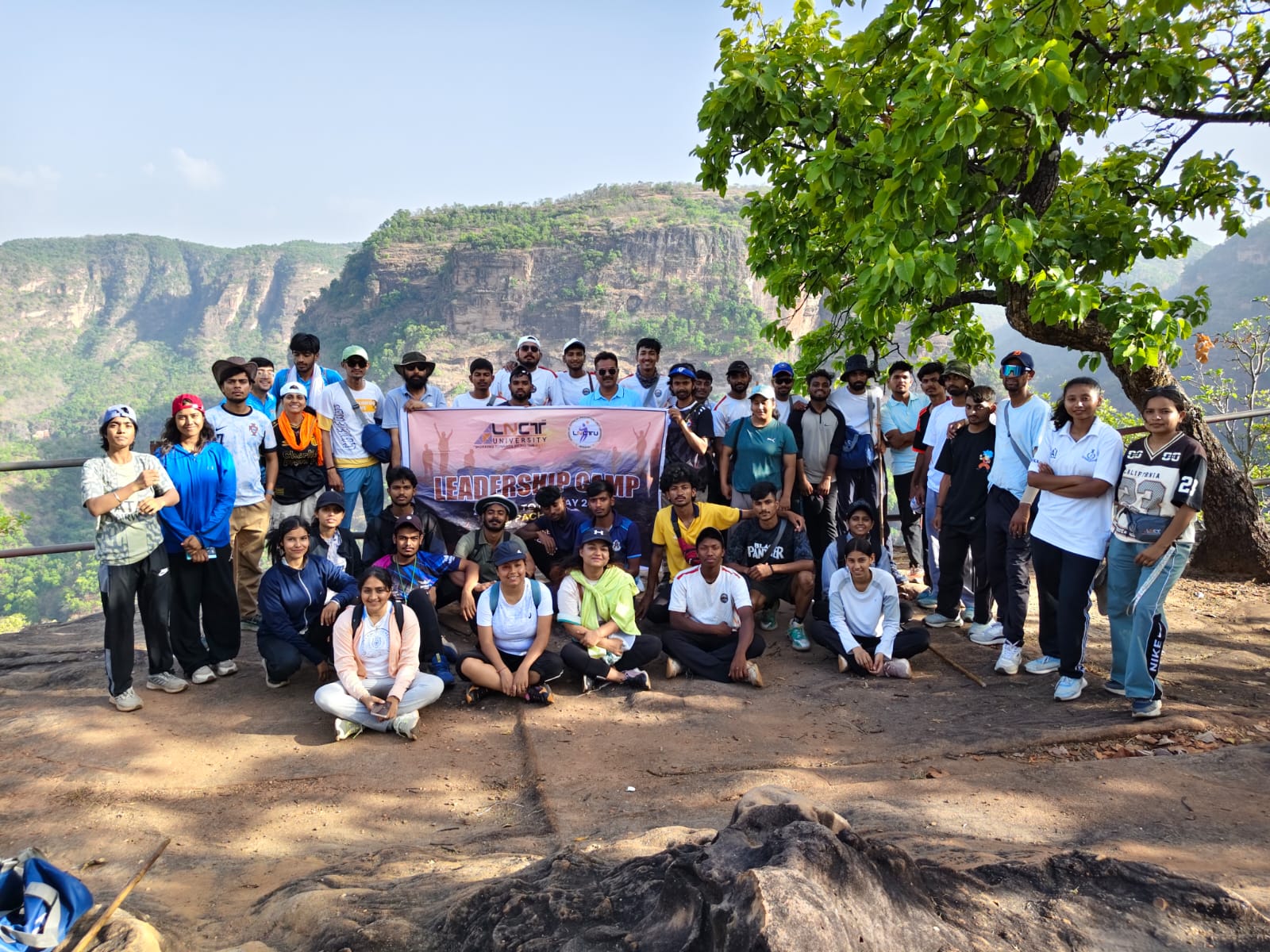 5-day leadership camp for LNCT students held in Pachmarhi.