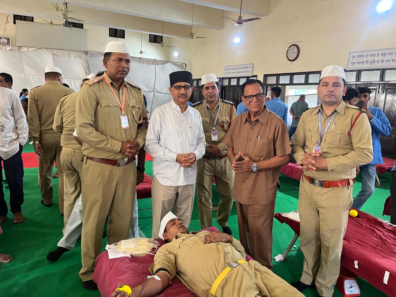 Grand Blood Donation Camp Organized at Sant Nirankari Satsang Bhawan