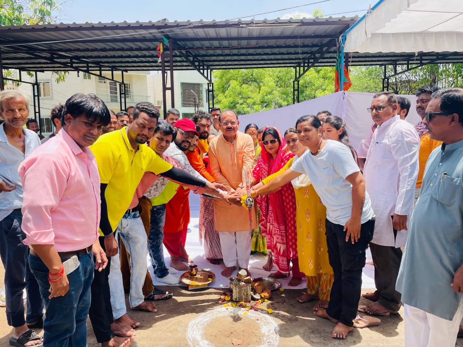 Bhagwandas Sabnani Launches Development Works Worth ₹3.87 Crore