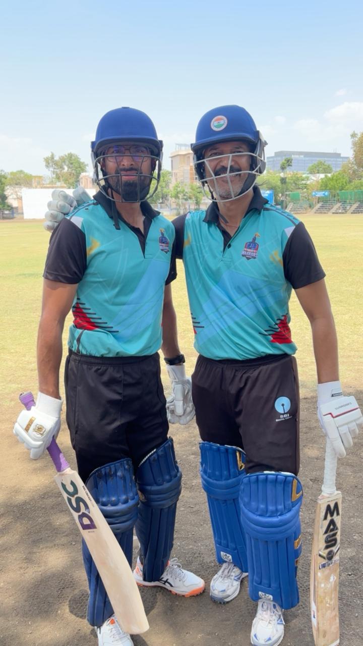 Players from State Bank of India Bhopal Circle Selected in India Over-40 Team