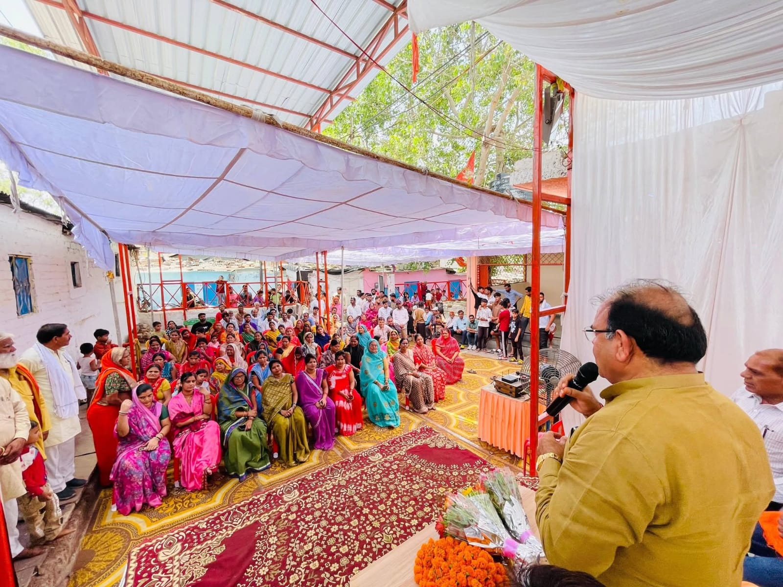 MLA Sabnani performs groundbreaking for Rs 83 lakh works MLA Sabnani performs groundbreaking for Rs 83 lakh works