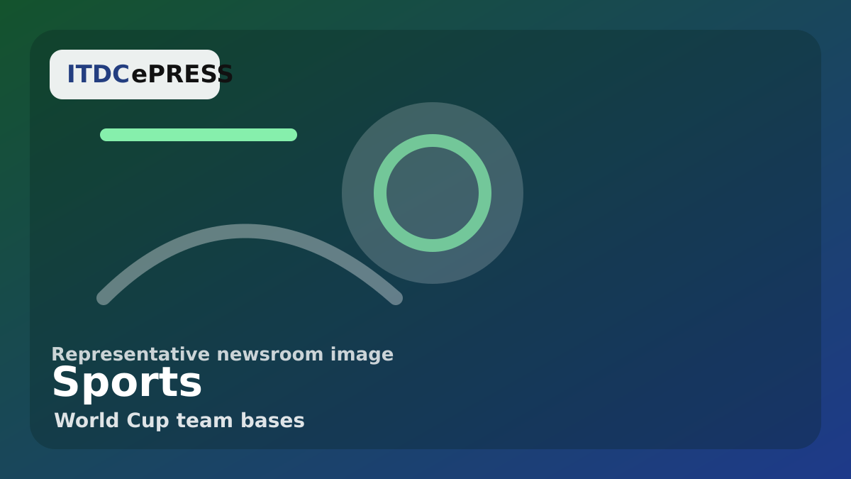 FIFA Lists Team Bases For World Cup