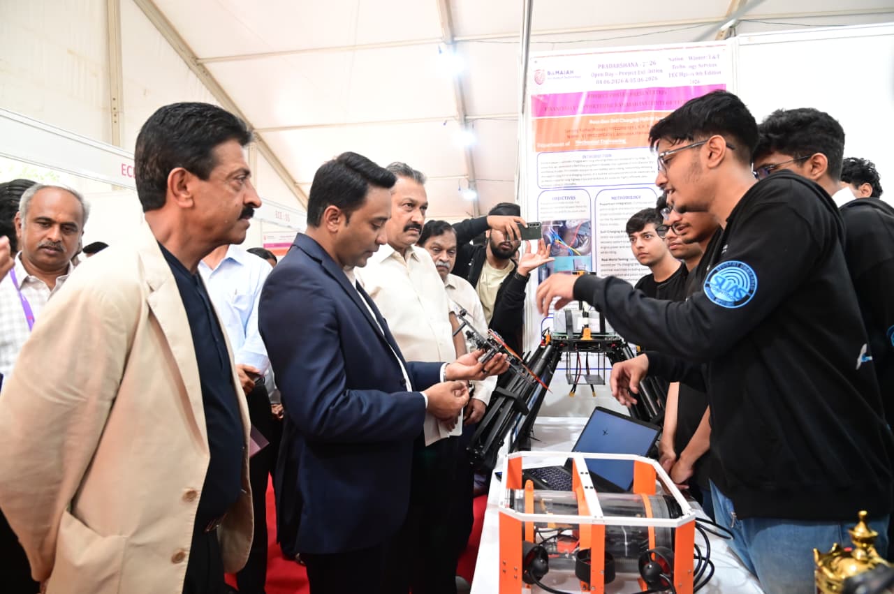 Ramaiah Institute Exhibition Showcases 446 Innovative Student Projects