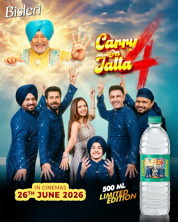 Bisleri Celebrates Carry On Jatta 4 With Bottles