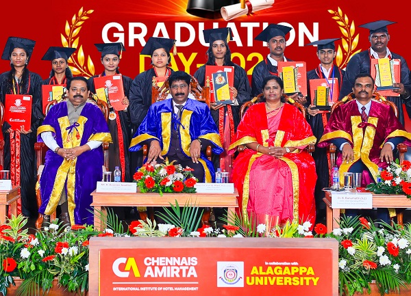 800 Students Graduate as Hospitality Professionals at Chennaisamirta