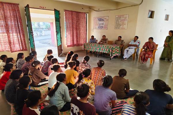 Tribal Girl Students Sensitized to Their Safety and Legal Rights