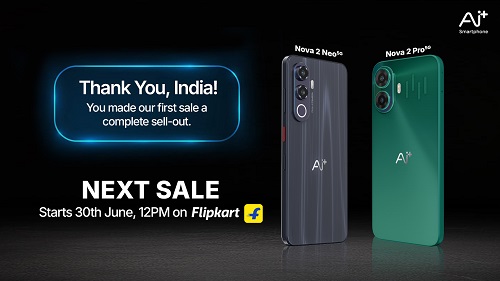 Ai+ Smartphones Announce Next Nova Series Sale