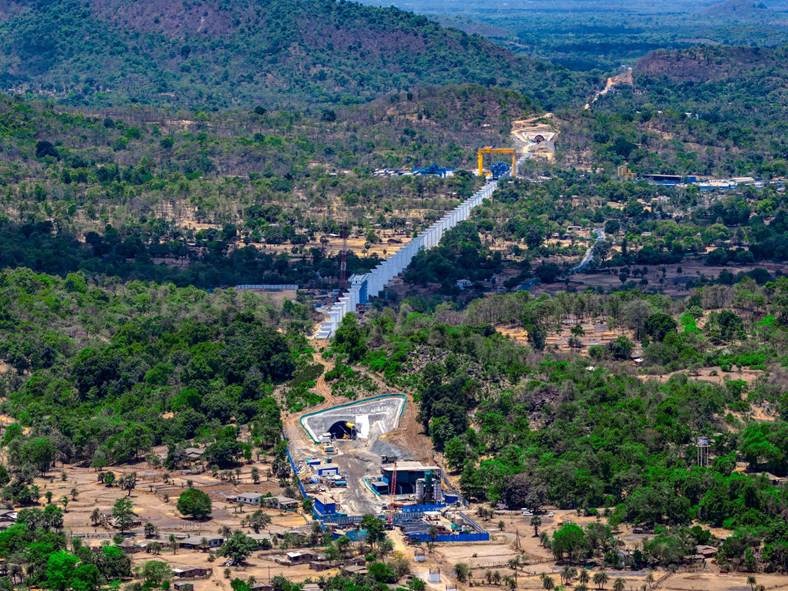 Ahmedabad Bullet Train Project Successfully Completes Its Third Mountain Tunnel