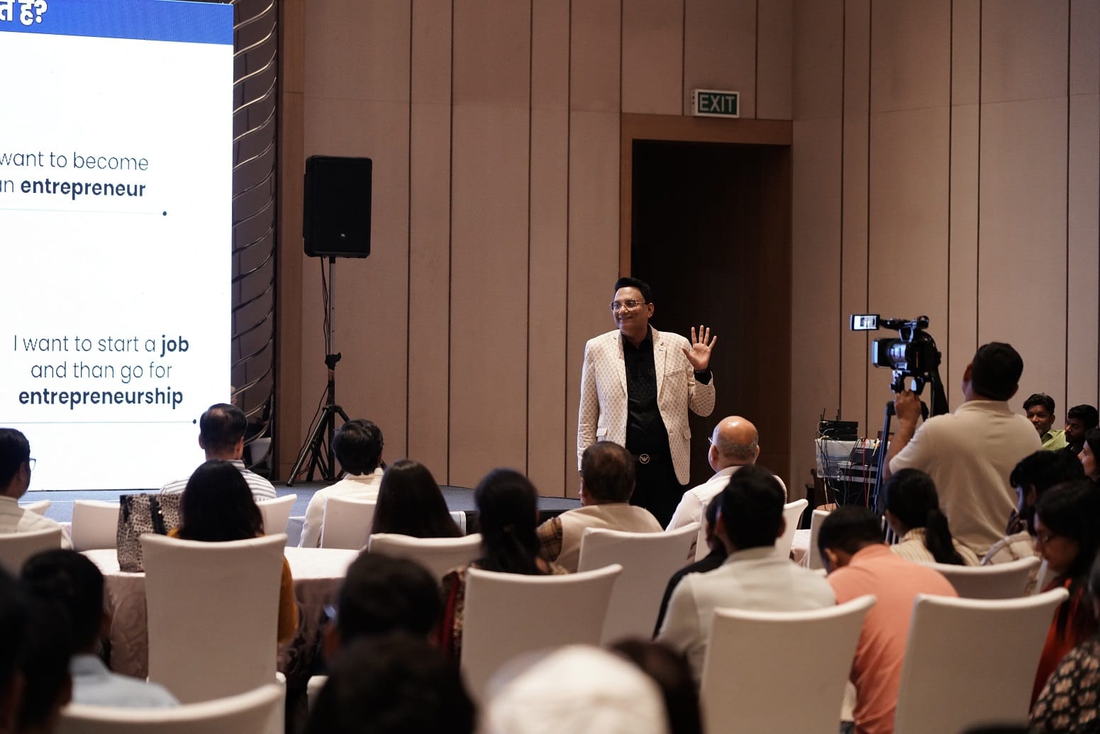 Ujjwal Patni shares success mantras at CareerNext Industry Boot Camp