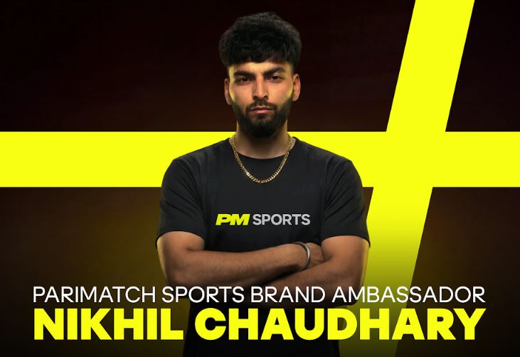 Parimatch Sports Names Nikhil Chaudhary Brand Ambassador
