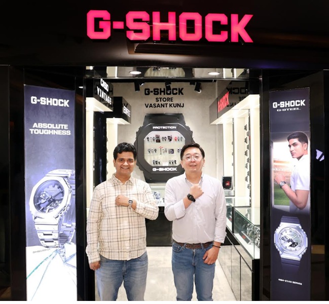 Casio Opens First G-SHOCK Store South Delhi