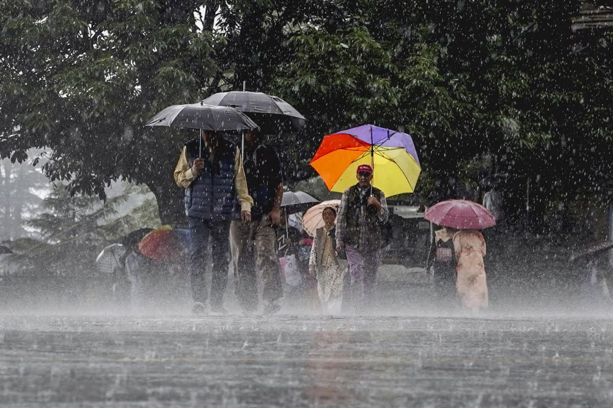 Heavy rain warning issued for several districts across Bihar state