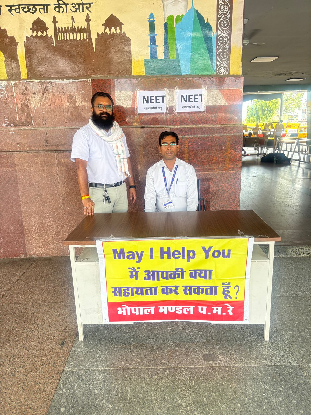 Help booths set up at key stations for NEET candidates Help booths set up at key stations for NEET candidates