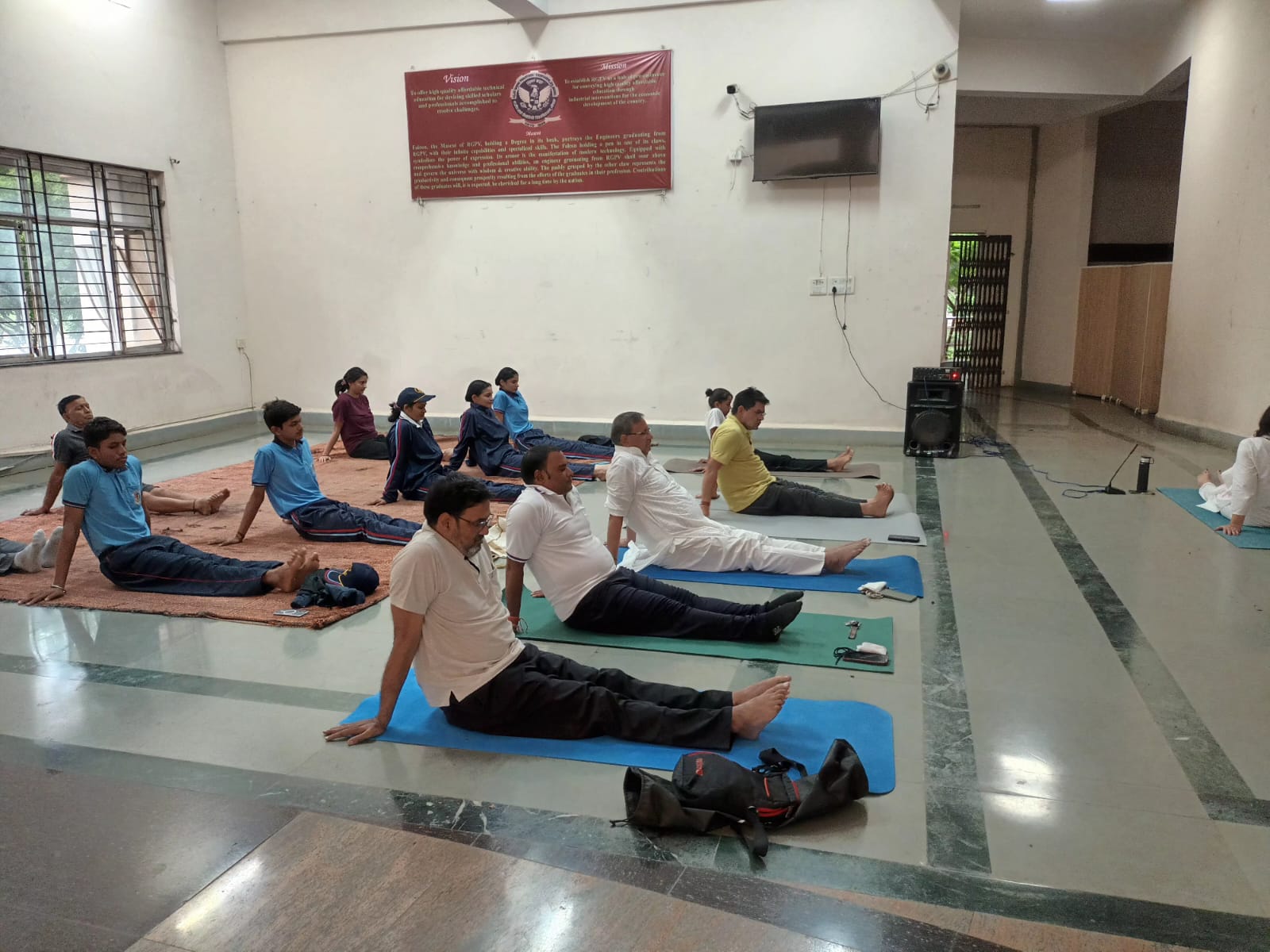 RGPV organises yoga programme on International Yoga Day in Bhopal