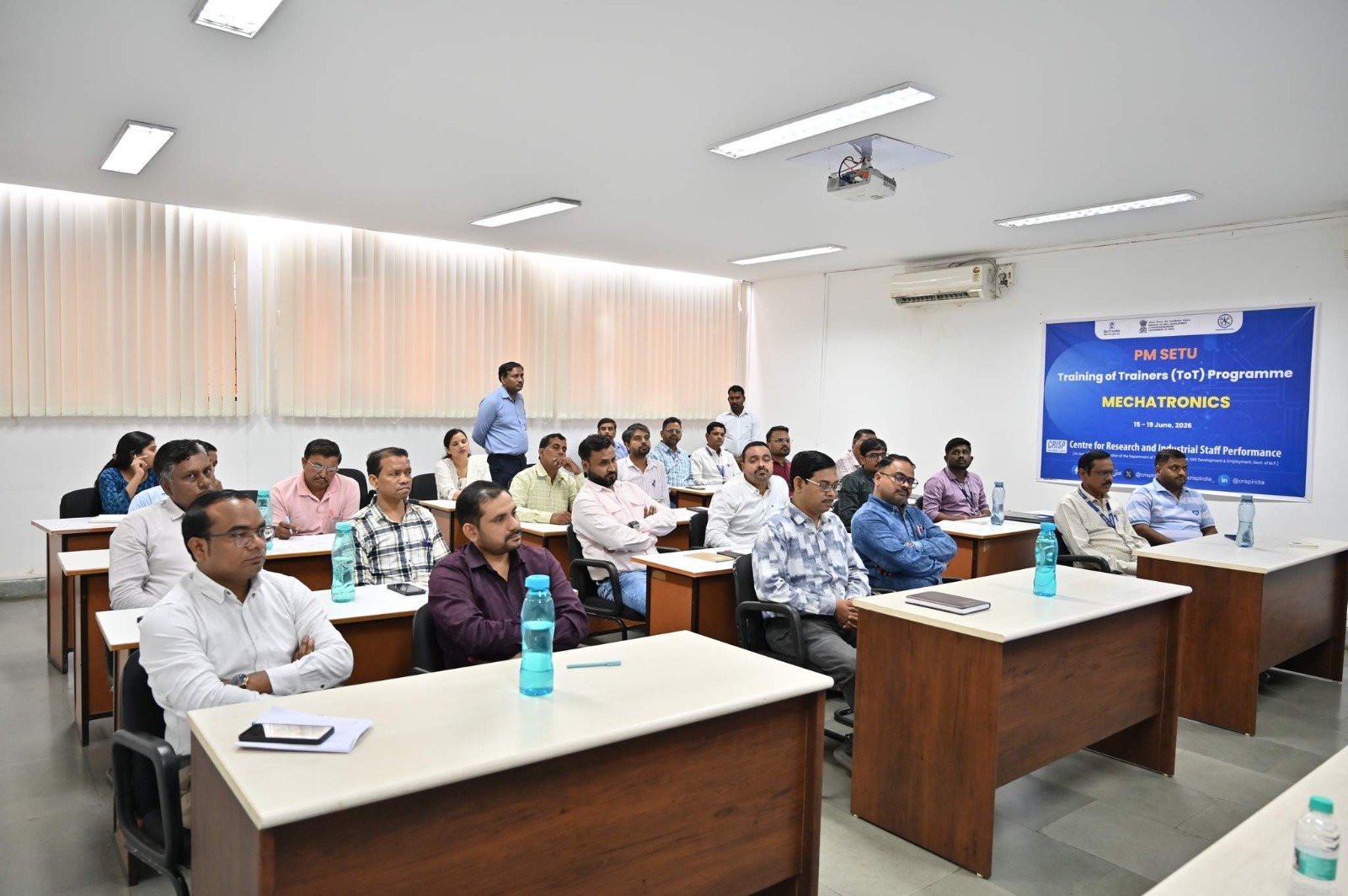 National Training Program for ITI Instructors Begins at CRISP Bhopal