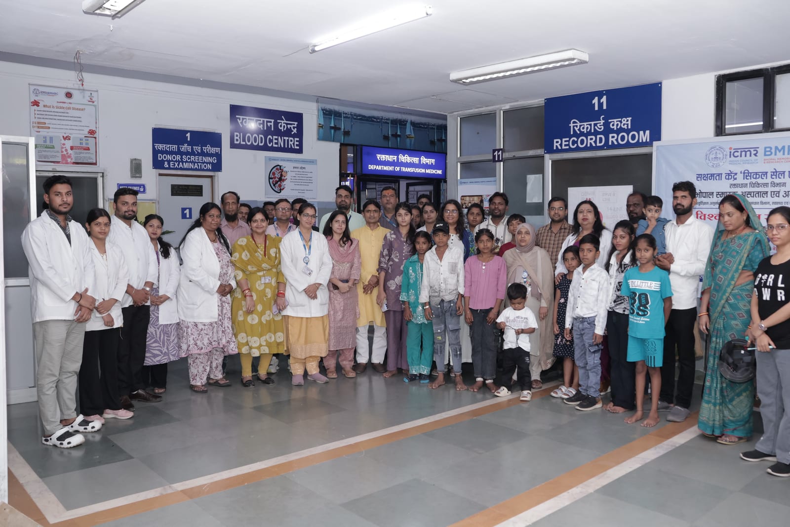 Awareness and Meditation Programmes Held at BMHRC During Yoga Week