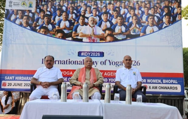 Minister Sarang Delivers Message of Healthy Living at Yogotsav 2026