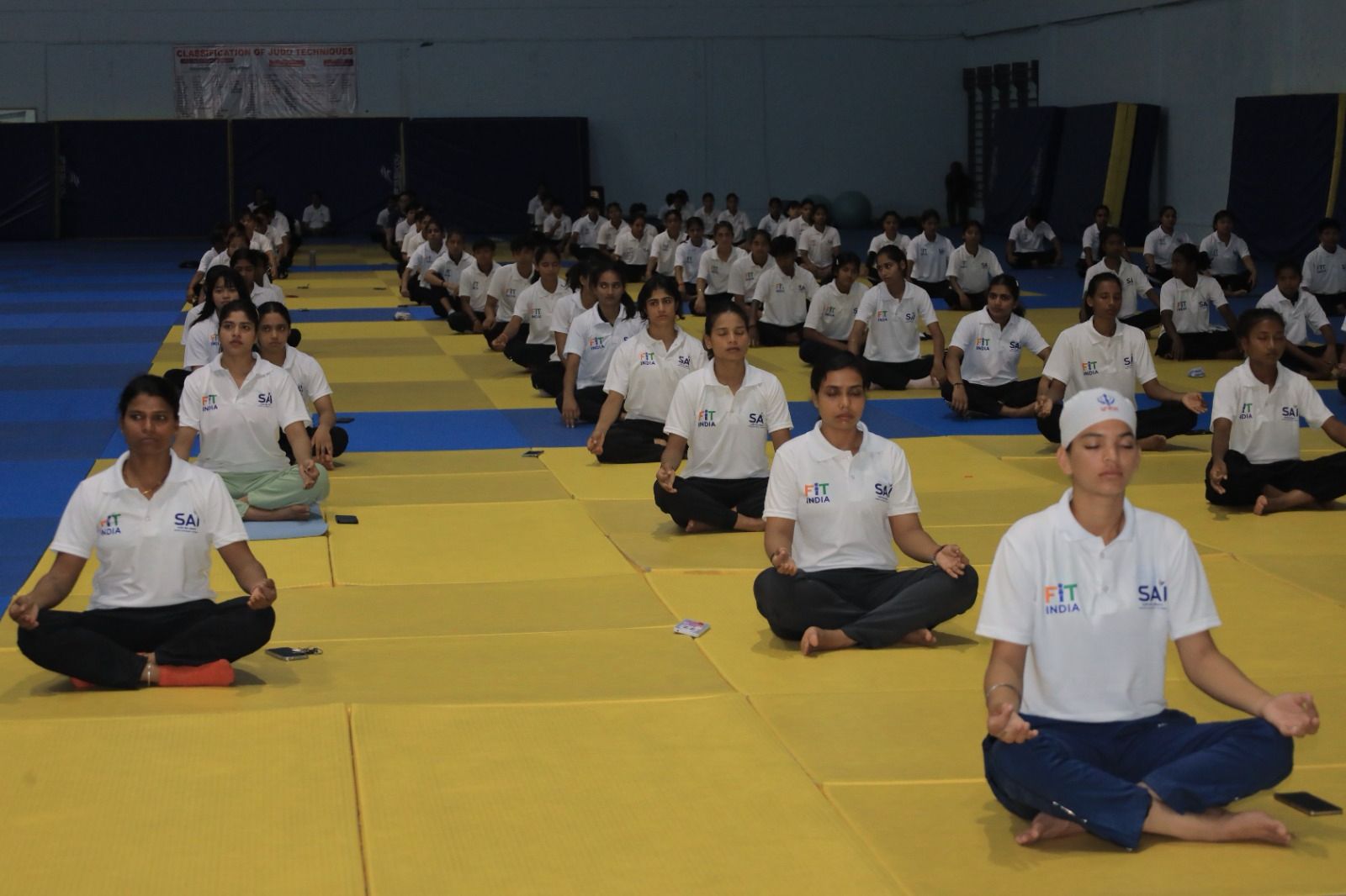 SAI CRC Bhopal Celebrates 12th International Yoga Day With Enthusiasm