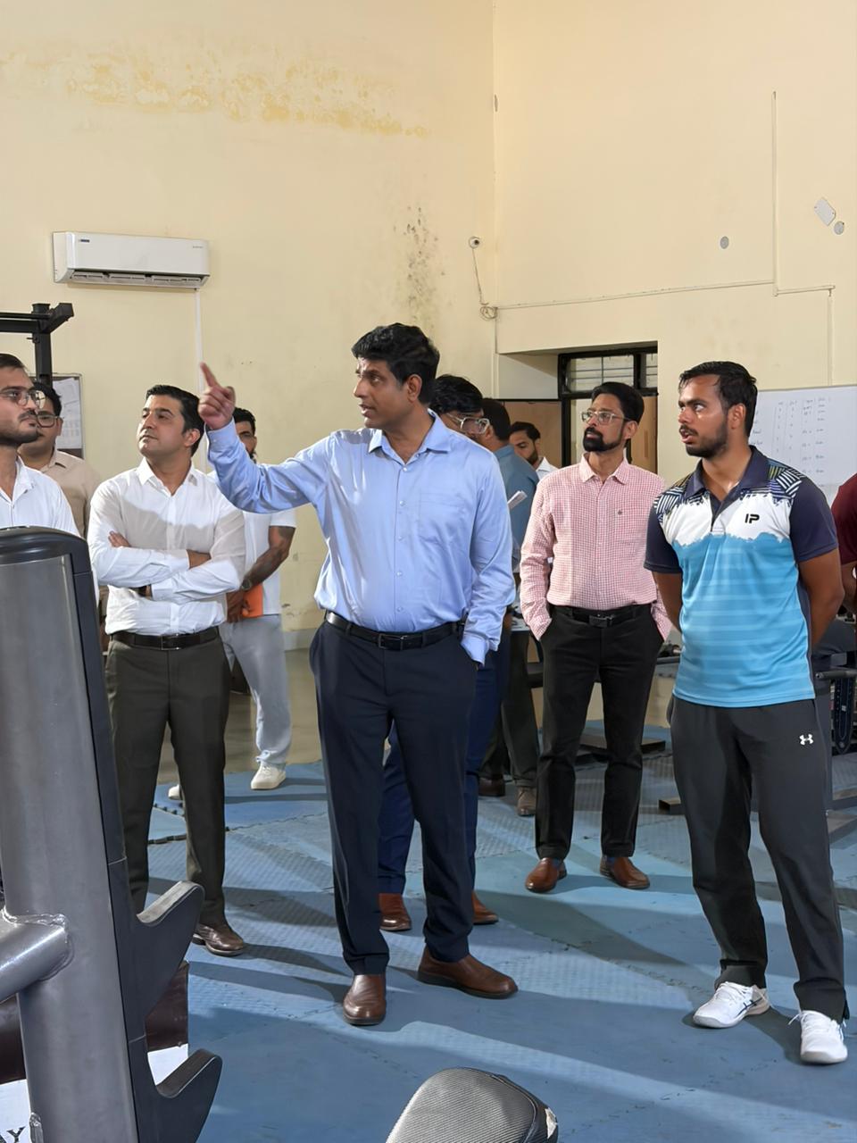 Joint Secretary Reviews SAI CRC Bhopal Sports Facilities and Training