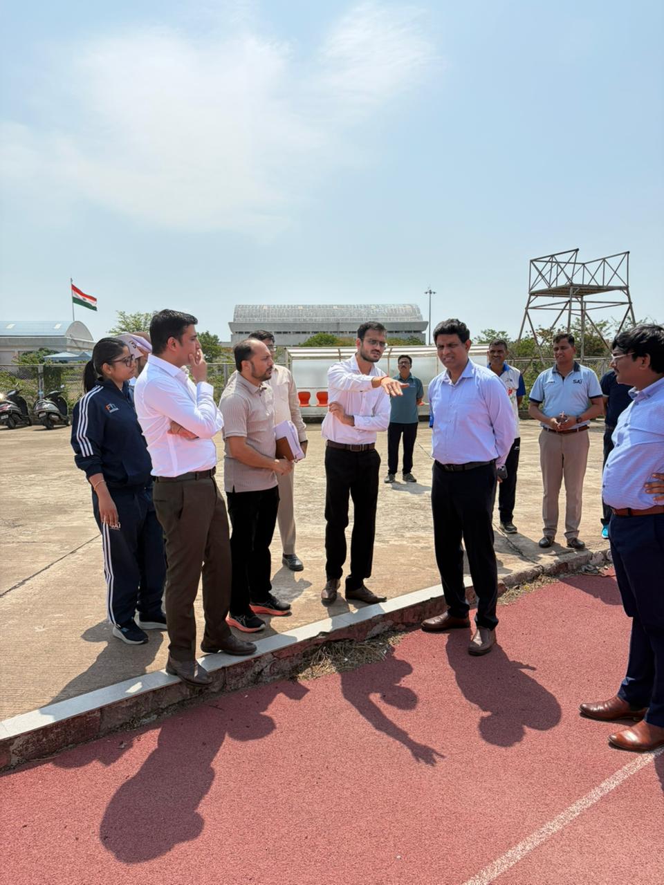 Joint Secretary Reviews SAI CRC Bhopal Sports Facilities and Training