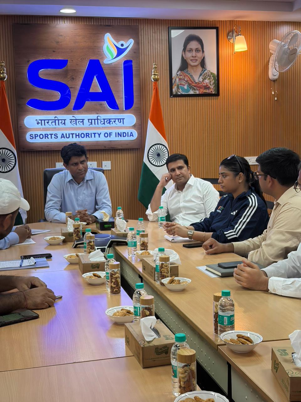 Joint Secretary Reviews SSmart CRC Bhopal Sports Facilities and Training Joint Secretary Reviews SSmart CRC Bhopal Sports Facilities and Training